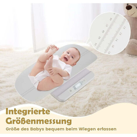 Pèse Bebe Balance Bébé Growy Ardes - Numérique Avec Plateau Amovible - Pèse Jusqu'à 180 Kg - Pour Bébés, Adultes, Animaux Balance Croissance Enfant