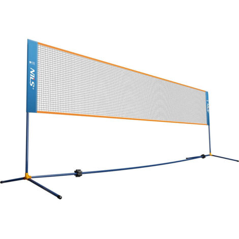 Filet De Badminton, Volleyball Et Tennis, Hauteur Réglable, Facile à Installer, Design Pliable Pour Activités Sportives Au Parc Ou Aire De Jeux