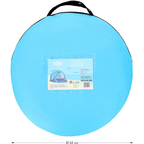 Jsdoin Tente de Plage Pop Up pour,Systèe Pop-Up,Haute Protection