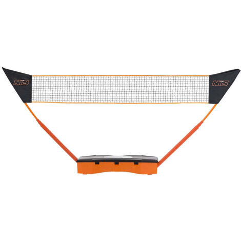 Patiassy Ensemble De Badminton Pour Jardin, Filet De Badminton Professionnel Avec 4 Raquettes De Badminton, Volants De Badminton Et Sac De Transport