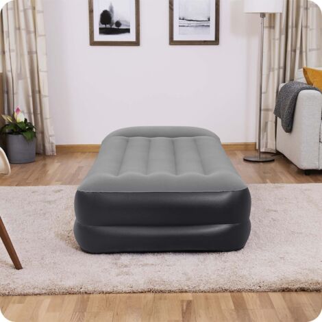 Matelas Gonflable Skandika Sveja Flex Pour 1 Personne - Pompe Intégrée, 199x102x40 Cm, Supporte 150 Kg - Pour Camping, Tente, Lit D'appoint - 4