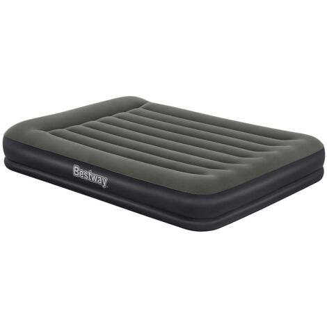 Matelas Gonflable Skandika Easy 3D Premium Flex Double - Pompe USB-C Intégrée, Isolation Renforcée, 200x150 Cm - Pour Camping Et Lit D'Appoint