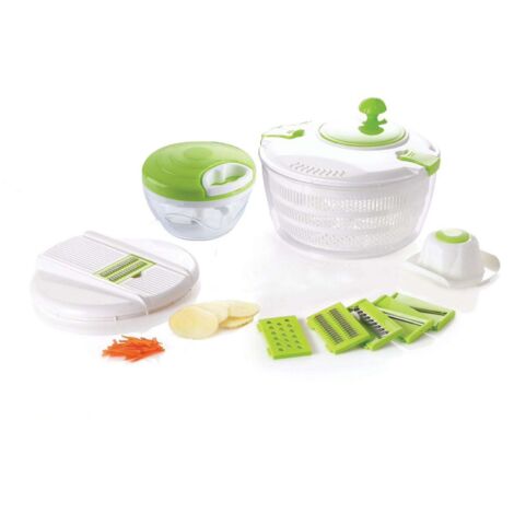 Herzberg HG-5057: Multifunctionele Spinner met Chopper (1/5)