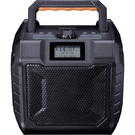 Radio portable DAB+/FM avec Bluetooth, étanchéité IPX5, autonomie de 20 heures (1/5)
