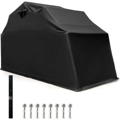 Abri pour moto, tissu Oxford 600D, 345 x 137 x 190 cm (1/5)
