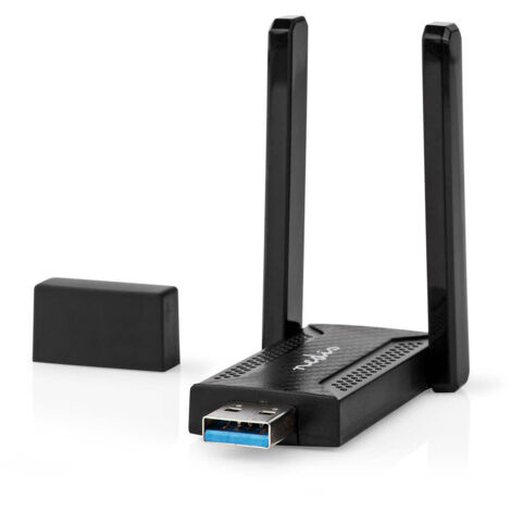 Nätverks dongle  Wi-Fi  AC1200  2.4/5 GHz (Dual Band)  USB3.0  Wi-Fi hastighet total: 1200 Mbps  Windows 10 / Windows 11 / Windows 8 (1/4)