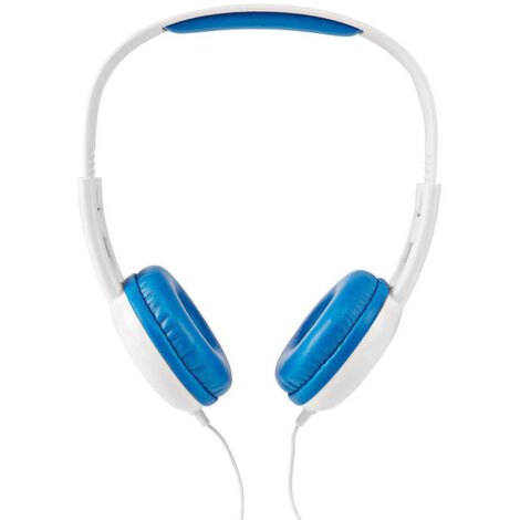Écouteurs câblés sur l'oreille 3,5 mm Longueur du câble: 1,20 m 82 dB Bleu (1/5)