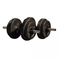 Iron Gym - Ensemble d'haltères réglables - 15 kg