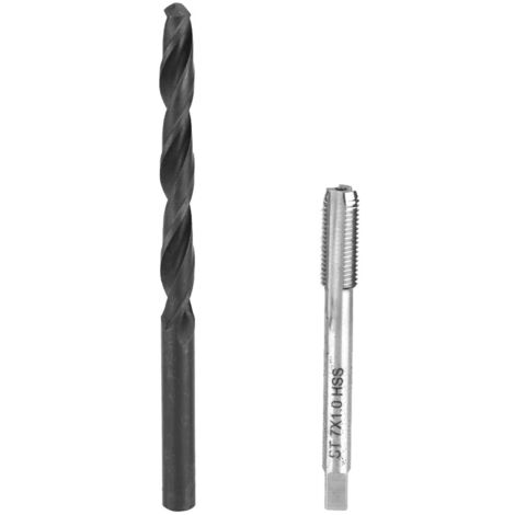 Kit Bricolage Filetage Kit Réparation Filetage M7 – 25 Pièces, Hélicoïdaux Et Outils – Pour Restaurer Filetages Abîmés
