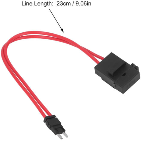 E Support 5 Pezzi 12V Portafusibili Adattatore Circuito Fusibile - Foto 8