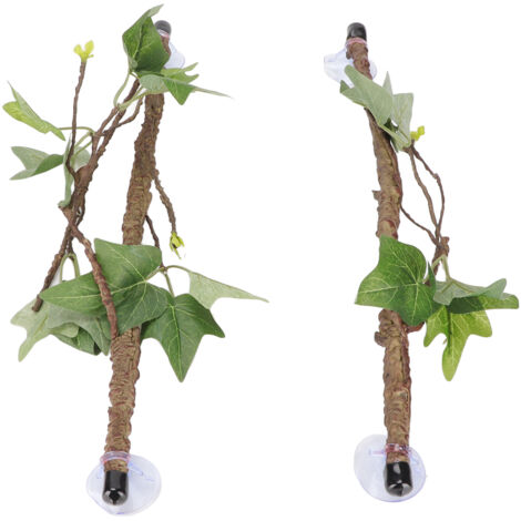 Branche En Bois De Vigne Pour Reptiles – Avec Ventouse, Idéale Pour Grimper Et Décorer Le Terrarium