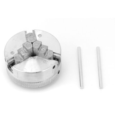 Mandrin à 4 Mors Pour Tour à Métaux - Alliage Zinc - Diamètre 1,8-56 Mm Intérieur / 12-65 Mm Extérieur - 2