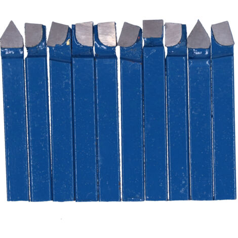 Kit De 4 Outils De Tour à Carbure Brasé Nuance P30 - Section Carrée 12 Mm - Neuf