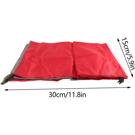 WWYL Pare-Soleil Voile Imperméable Extérieur Jardin Patio Partie Crème Solaire Auvent Triangle Auvent 98% Bloc UV Pour, Cour Extérieure D'été (2.4 X 2.4 X 2.4 M,Rouge