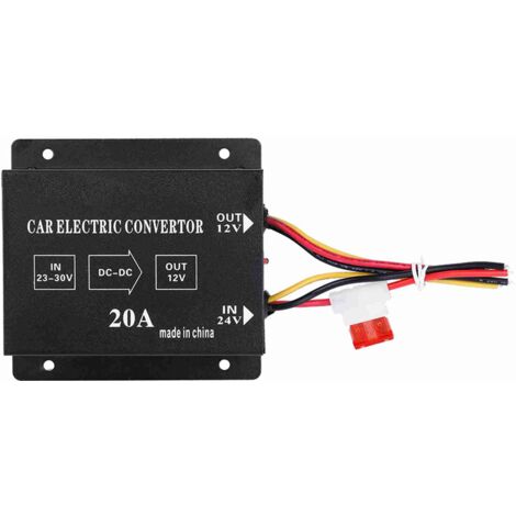 Convertisseur élévateur De Tension DC 12V à 13,8V/14V – 15A, 207W – Régulateur Step-up Pour Camping-car, Van, Bateau