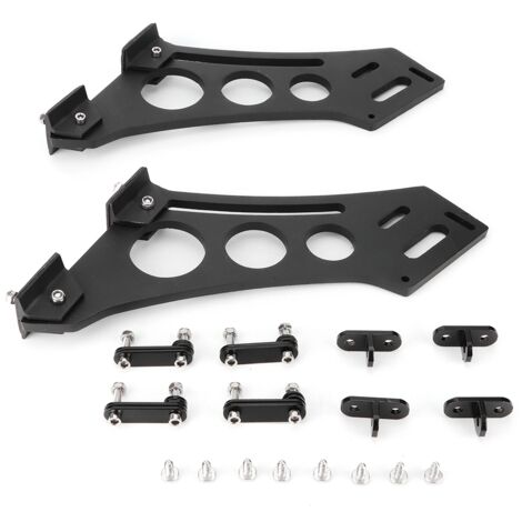 Supports De Becquet Réglables Tiiyee - Alliage Aluminium Pour Aileron Arrière De Voiture, Hauteur 11cm