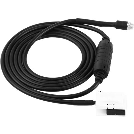 Câble Auxiliaire RCA Vers Jack 3.5mm Pour Autoradio Renault (Clio 3, Scénic 3, Laguna 3)