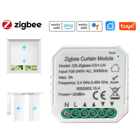 Tuya zigbee module de rideau intelligent à la maison outil de bricolage ...