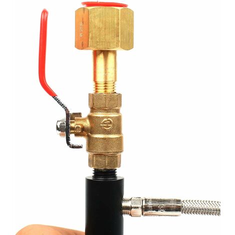 Adaptateur De Recharge CO2 Avec ManomèTre 2000 Psi Pour Cylindre De CO2