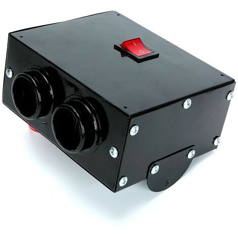 Dégivreur Chauffage Voiture 12V - 600W-800W - 3 Sorties D'Air - Chauffage Rapide