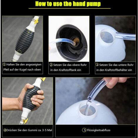 Pomp A Eau Pompe U00e0 Tambour U00e0 Manivelle Rotative En Alliage D'aluminium Pour Baril De Petrole Pompant Du Carburant Diesel 84685364 Pompe Fut 200l