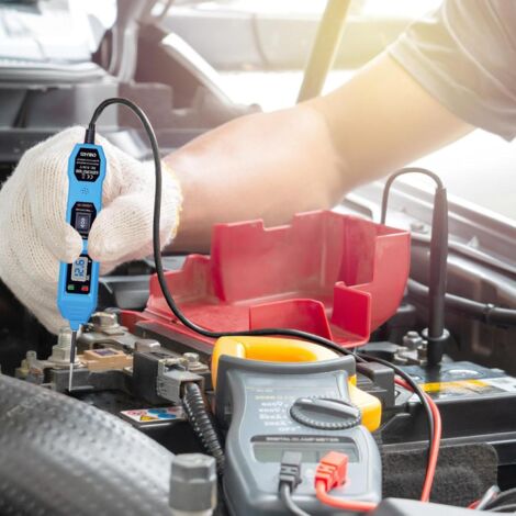 Testeur électrique Auto DC 6-24V - Détecteur De Tension, Polarité, Continuité Pour Diagnostic Voiture