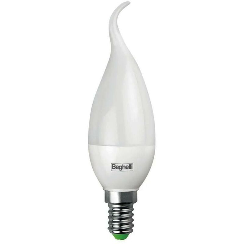 Lampadina Led Beghelli Colpo Di Vento, 7w, E14, 700 Lm, Luce Calda ...