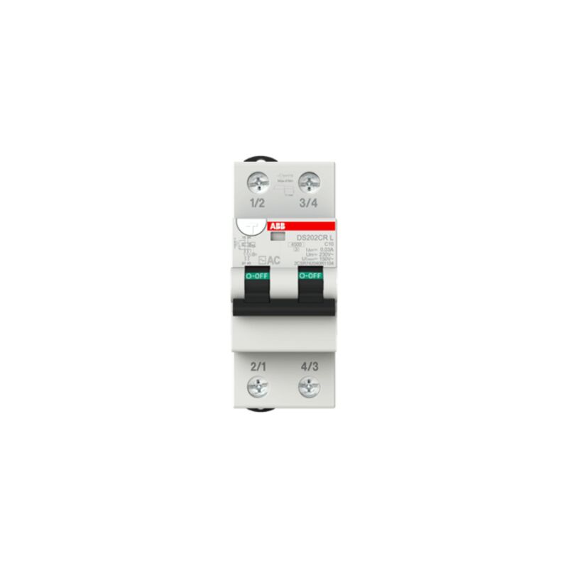 ABB S201 NA C50 INTERRUTT.AUTOMATICO 6KA 1P+N
