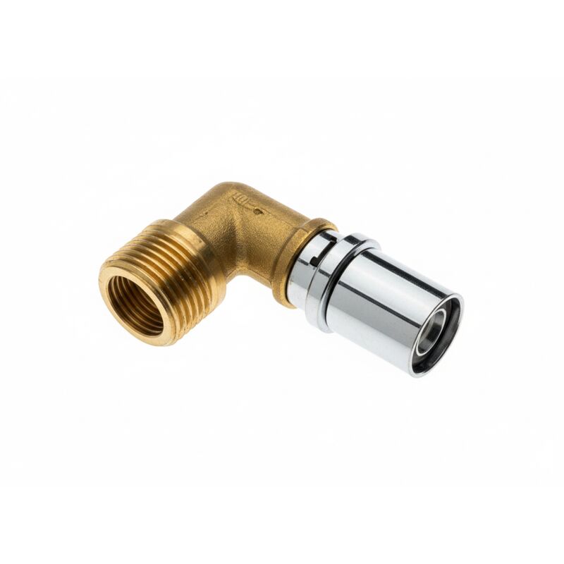 2 Raccordi In Ottone 1/4 Di Pollice Per Tubo Gas - Connettori Adattatori Di Transizione