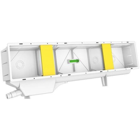 Canalina predisposizione con sifone professional-elite, per impianti di climatizzazione o refrigerazione, tec 11100117.
