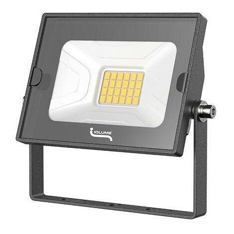 Proiettore led da esterno 10 watt ip65 garda 4000k 1000lm nero io630110