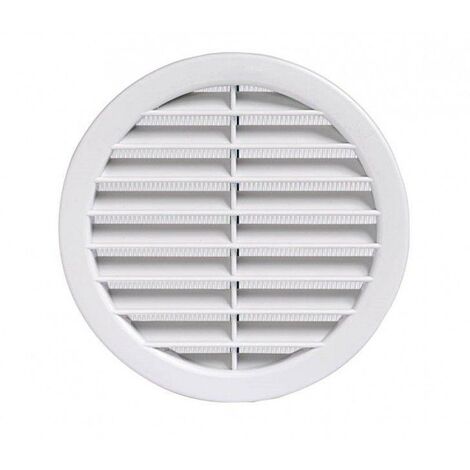 Griglia di aerazione idrobric in plastica, dm.80 con rete, a incasso, idb u84092