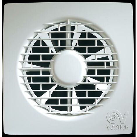 Aspiratore diametro 100 con timer da muro PUNTO FILO MF 100/4" T Vortice 11127