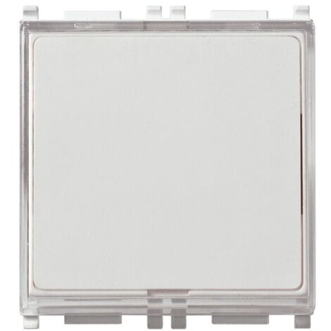 VIMAR 14050 - Pulsante targhetta 1P NO 10A 250V Bianco (Plana)