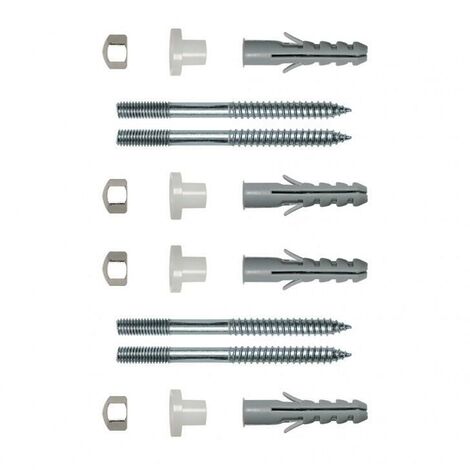 100 Viti Per Legno Testa Grossa Rok 8 X 2-1/2 Poll. Zincate Quadre