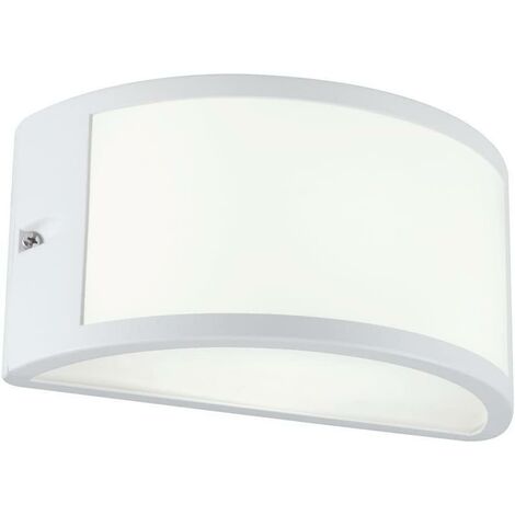 Applique da esterno 10w led 4000k ip54 colore bianco linea petit sovil 99473/02