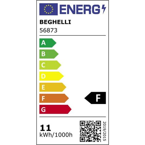 Lampadina led 1055lm 11w e27 3000k luce calda beghelli 56873