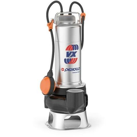 Elettropompa per acque luride vortex vxm8 35-n 230v 50hz pedrollo 48sgv90a0a1
