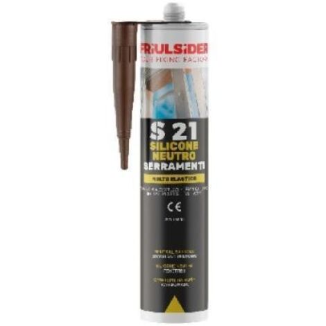 Silicone neutro serramenti friulsider marrone 310 ml - s2105