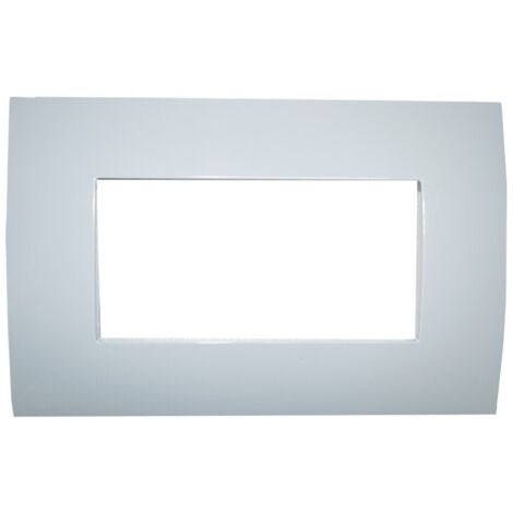 Placca 4 moduli colore pietra abb chiara 2csk0403ch (1/4)