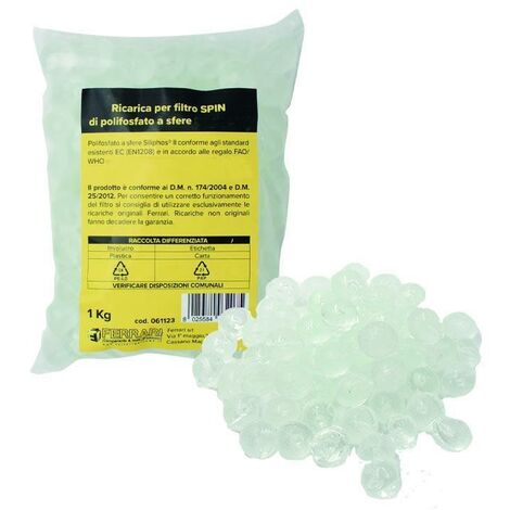 Ricariche per dosatore filtro spin 1kg ferrari welcome 061123