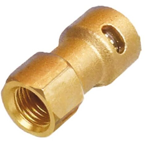 Giunto ad Innesto 1/4" SAE F x 1/4 – Ottone ad Alta Tenuta per Tubi in Pollici