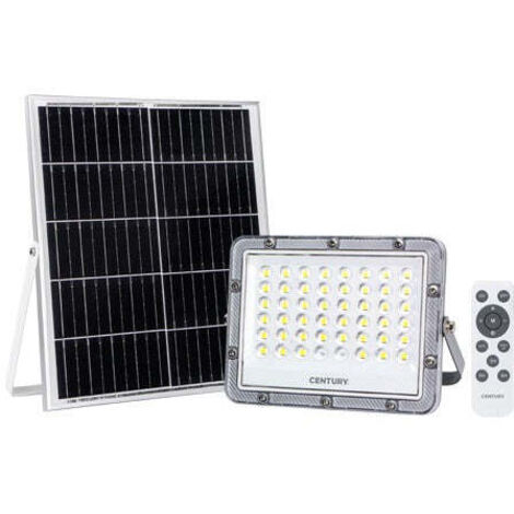 Proiettore Led con pannello solare 10W 4000K Century SRSOL-2009040