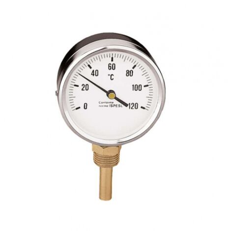 Termometro radiale 80mm 0-120 gradi caleffi 688100