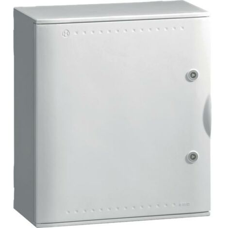 Quadro cieco in vetroresina ip66 36 moduli grigio 425x325x180mm vtr 02 cieco bocchiotti b04602