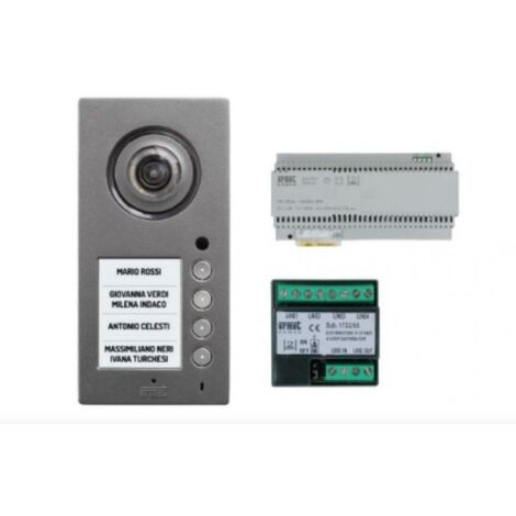 Kit base impianto video mikra plus sistema 2voice urmet 1784/700