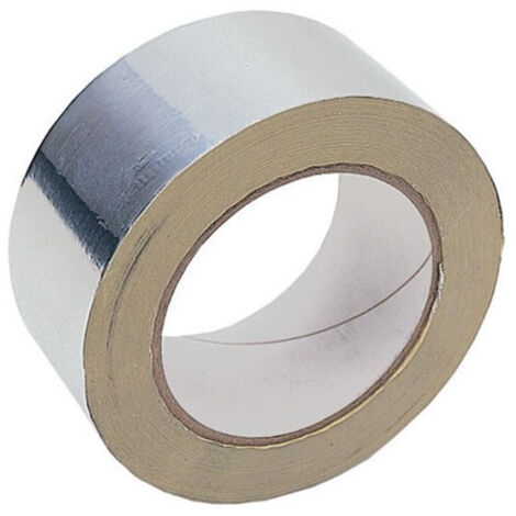 Nastro alluminio adesivo isolante rotolo da 50mm x 50mt