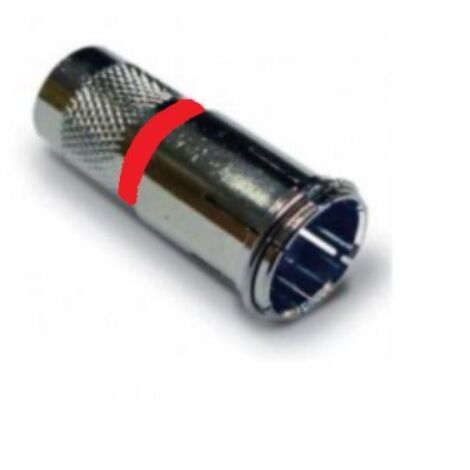 Connettore di tipo f rapido 5 mm cfr50b fracarro 287193