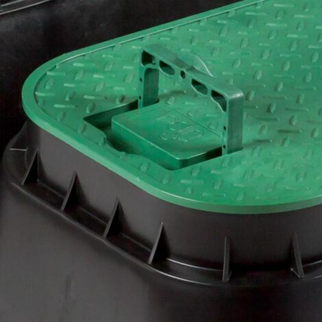Pozzetto circolare ez-open pzcm 15 verde/nero rain 210.3001150