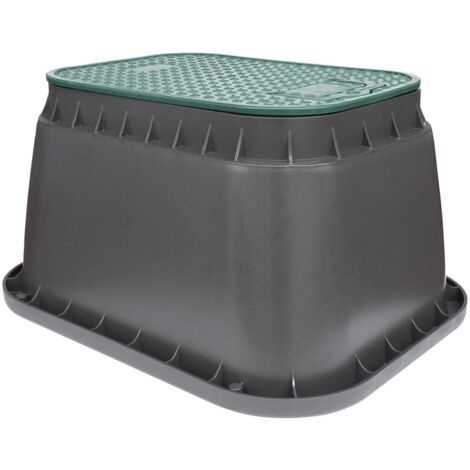 Pozzetto rettangolare ez-open pzcm 111 verde/nero rain 210.3001111